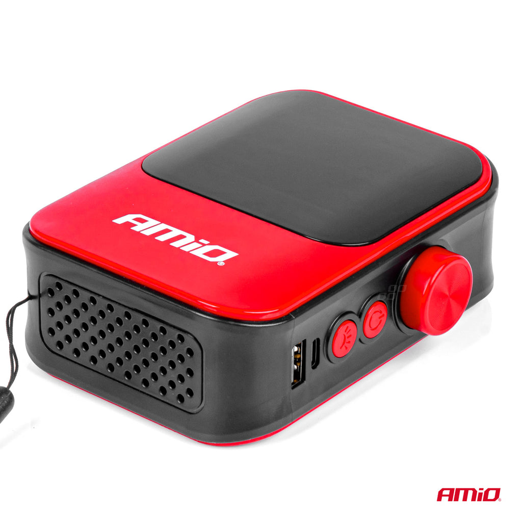 Compressore per auto senza fili, power bank 40W