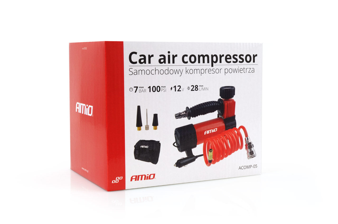 Compressore per auto, pompa 12V